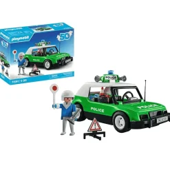 Playmobil Coche Policía Retro 50 Aniversario – Modelo 71591