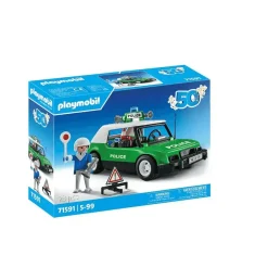 Playmobil Coche Policía Retro 50 Aniversario – Modelo 71591
