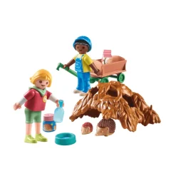Playmobil Cuidados de la Familia de Erizos