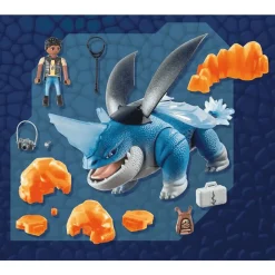 Playmobil Dragons: Nine Realms - Plowhorn & Dangelo
