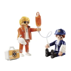 Playmobil Duo Pack Doctor y Policía