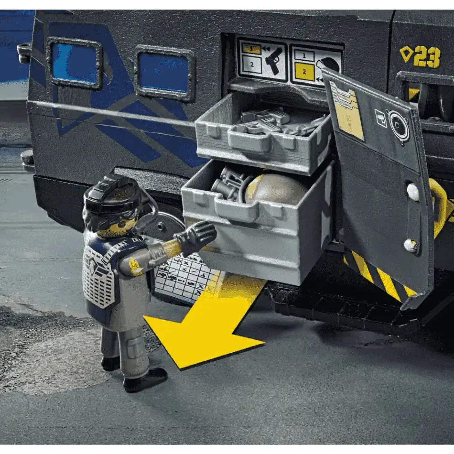 Playmobil Fuerzas Especiales - vehículo todoterreno