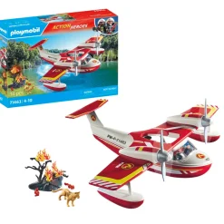 Playmobil Hidroavión de Bomberos
