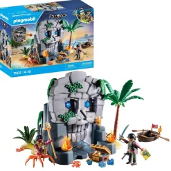 Playmobil Isla Calavera con Tesoro y Cañones