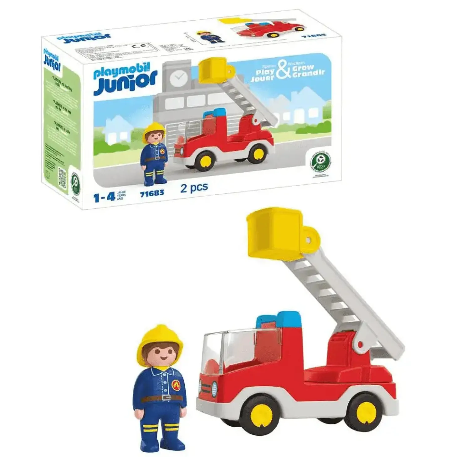 Playmobil Junior: camión de bombero