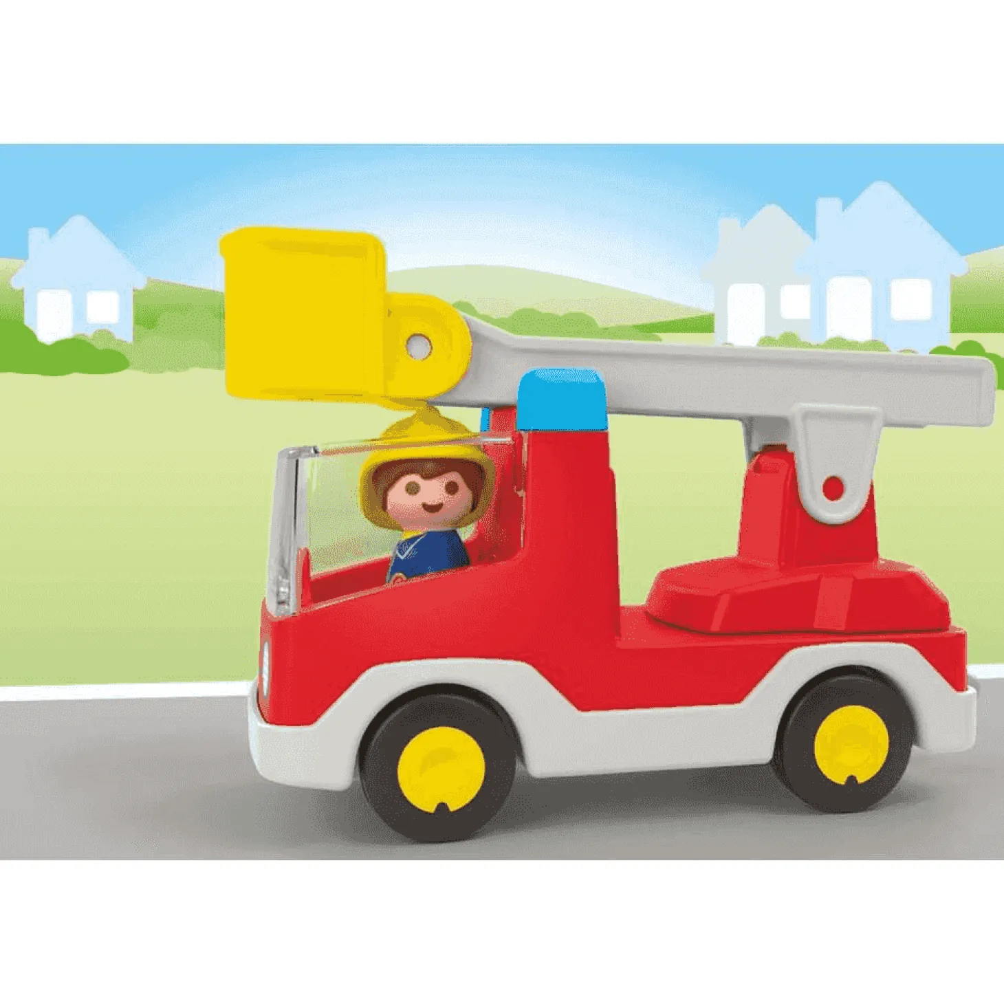 Playmobil Junior: camión de bombero