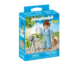 Playmobil Manager con dálmata