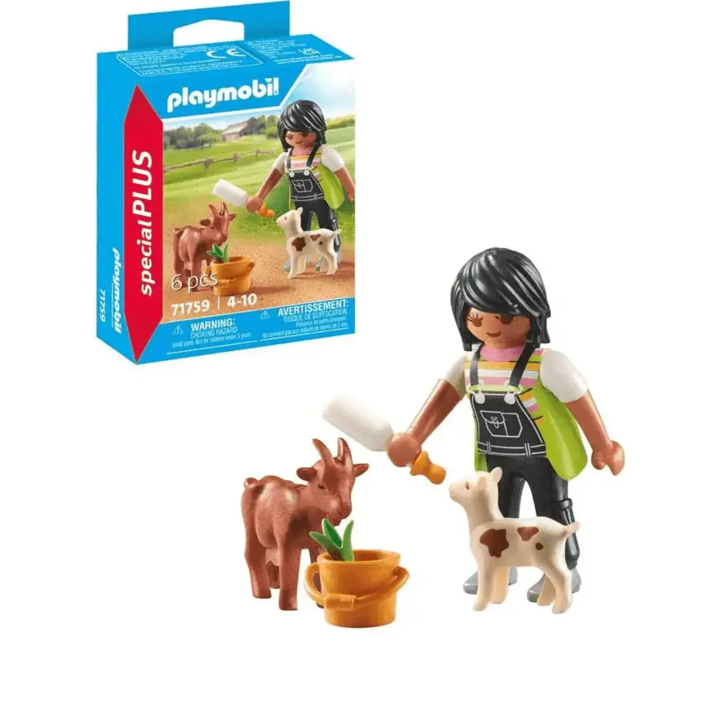 Playmobil Mujer con cabras