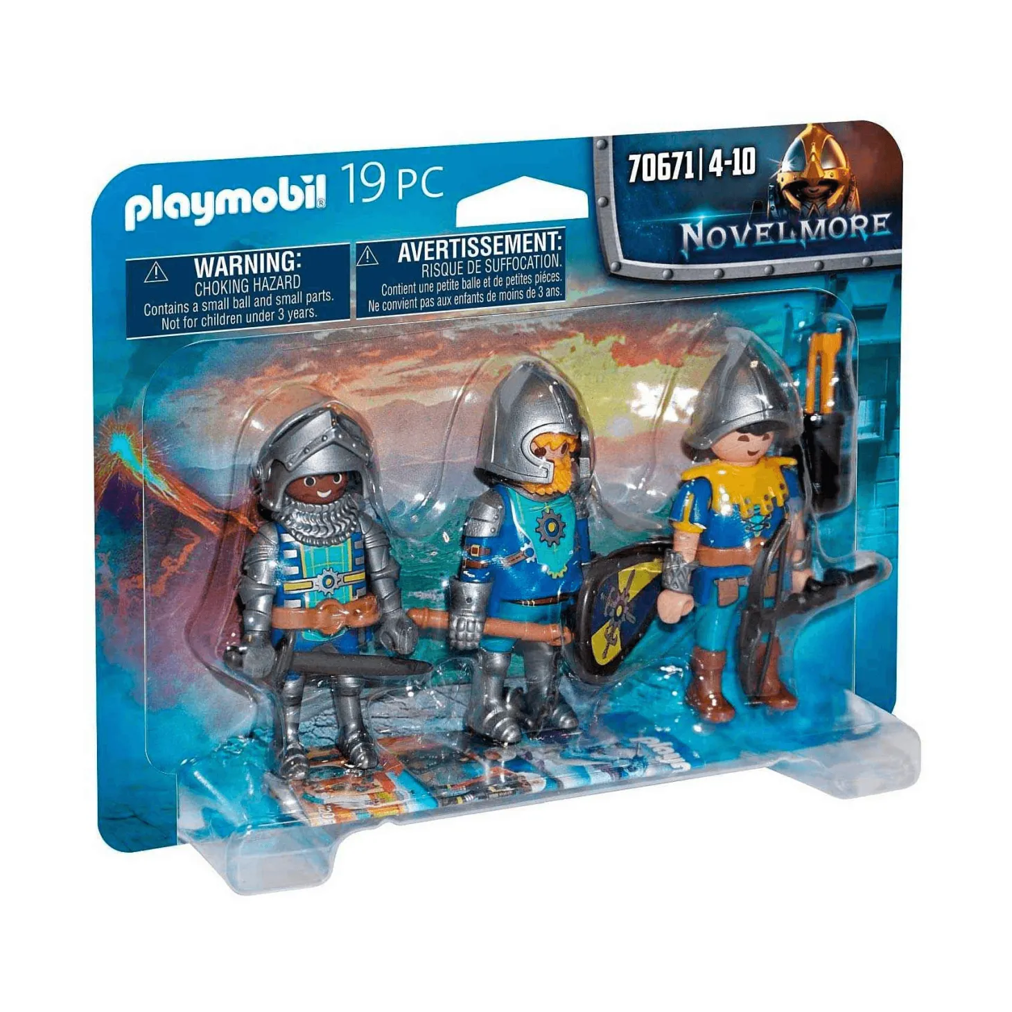 Playmobil Novelmore Set de 3 Caballeros 70643