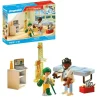 Playmobil Pediatra con osito de peluche