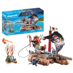 Playmobil Pirates Bote pirata con tesoro