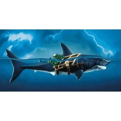Playmobil Pirates Tiburón gigante con pirata