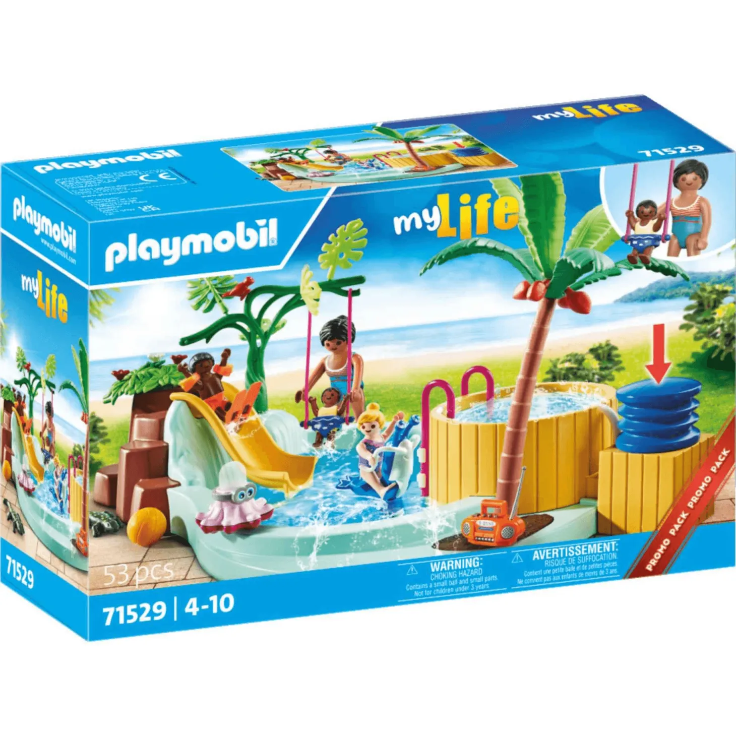 Playmobil Piscina infantil con jacuzzi