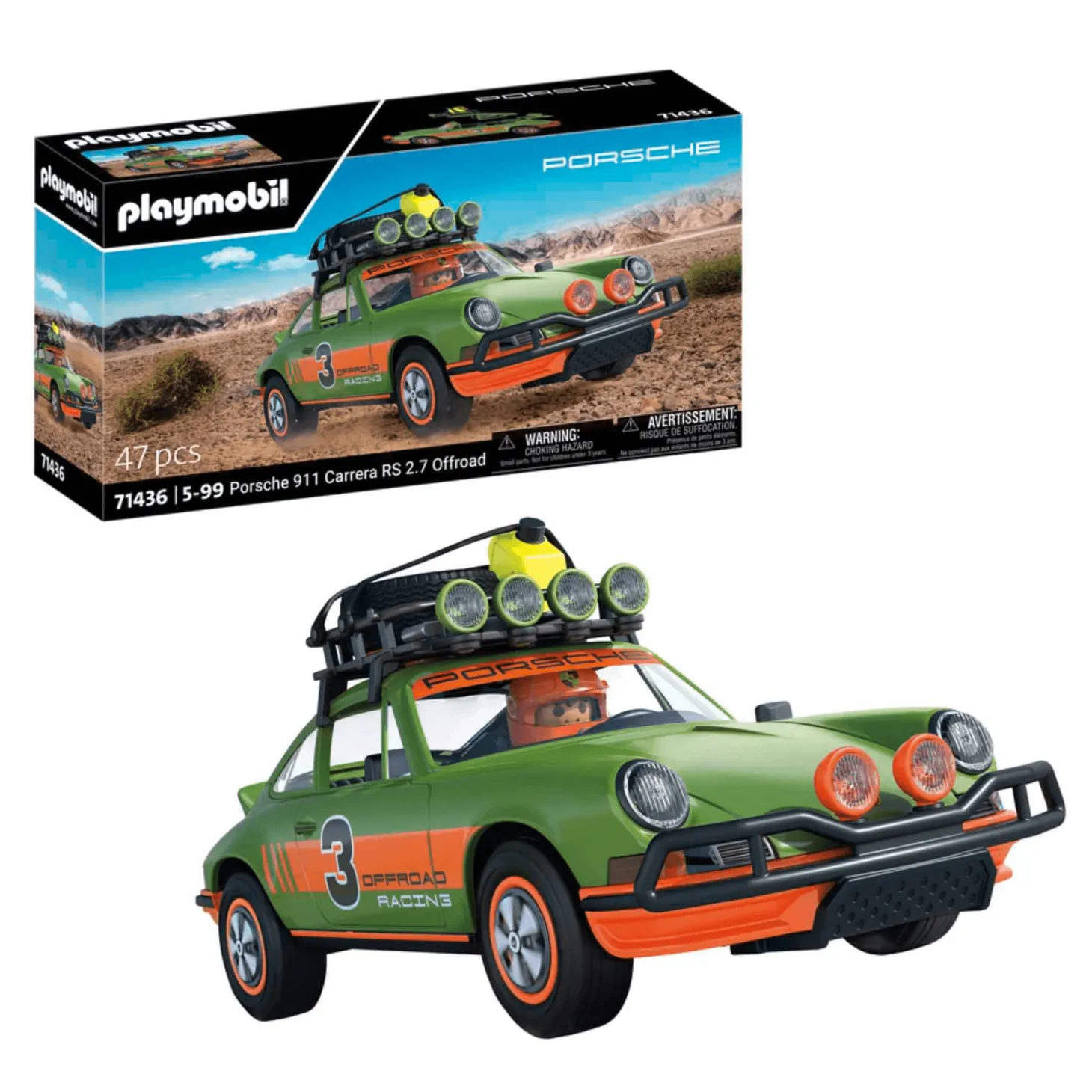 Playmobil Porsche 911 Carrera RS 2.7. - Offroad Edition