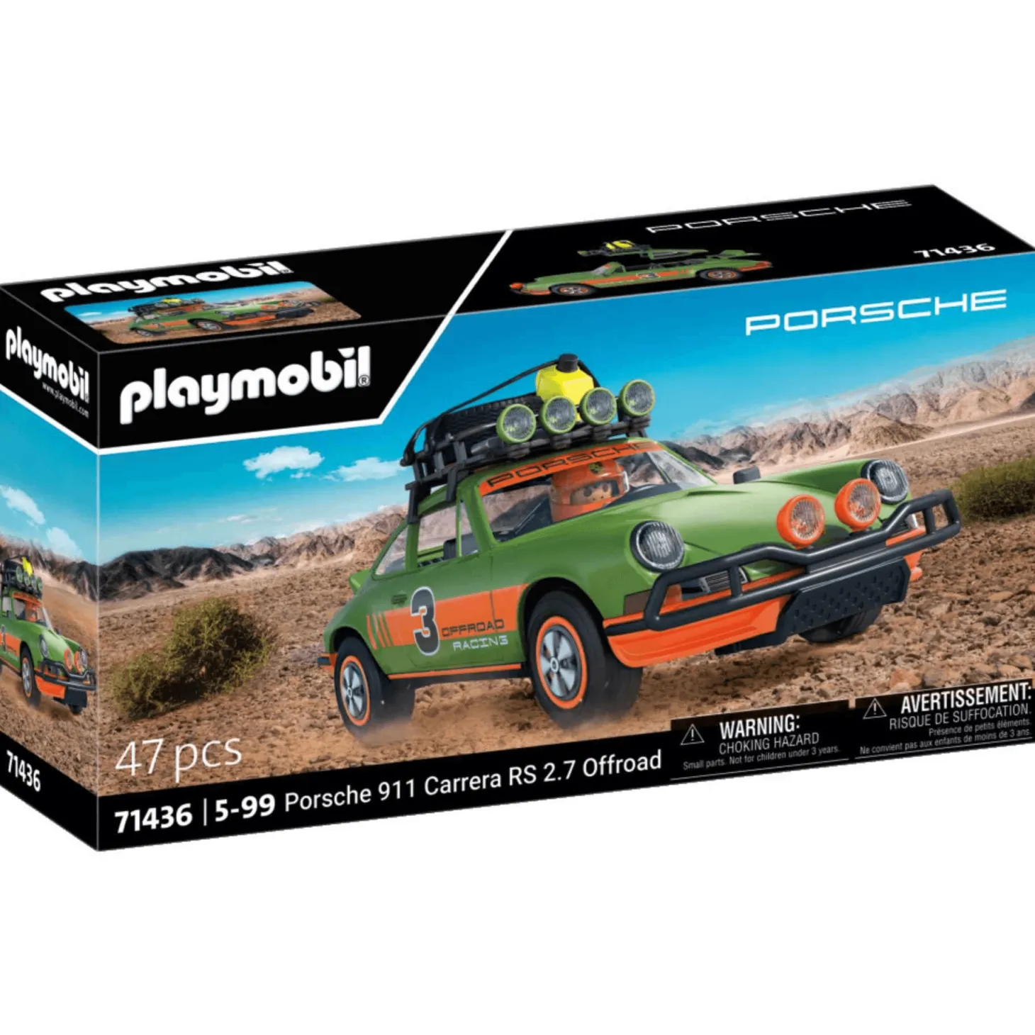 Playmobil Porsche 911 Carrera RS 2.7. - Offroad Edition