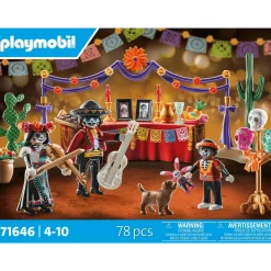 Playmobil Set Día de los Muertos con Figuras y Accesorios