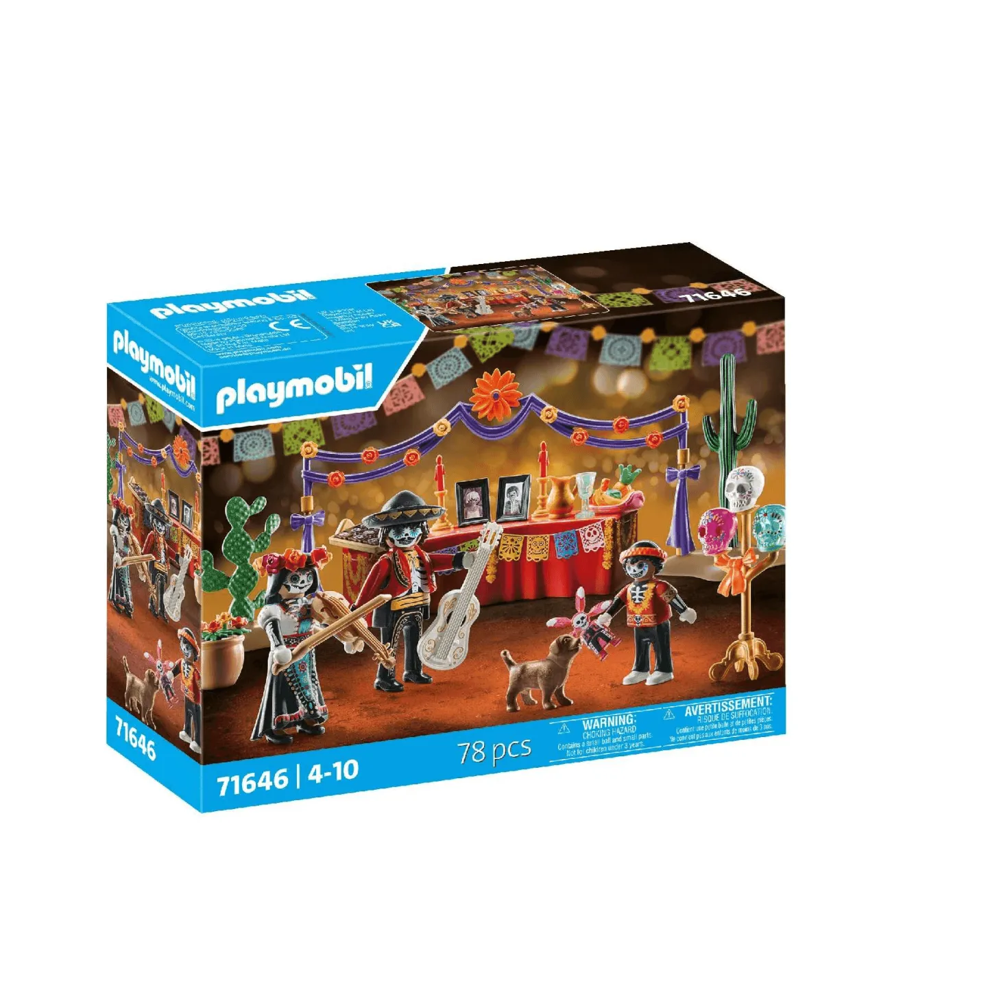 Playmobil Set Día de los Muertos con Figuras y Accesorios