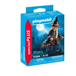 Playmobil Special Plus Bruja con Gato y Escoba