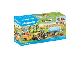 Playmobil Tractor con Tráiler y Cisterna