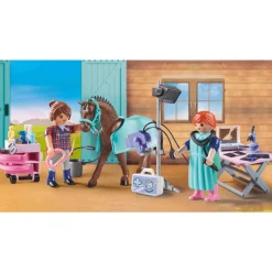 Playmobil Veterinaria de Caballos