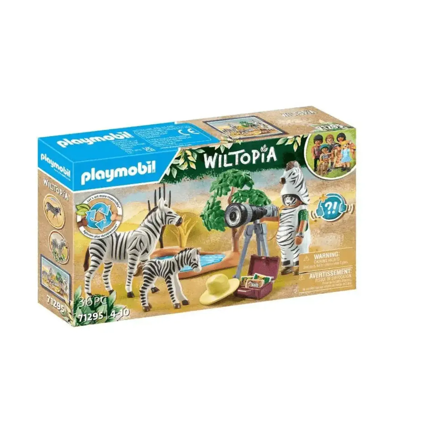 Playmobil Wiltopia - fotógrafo de animales