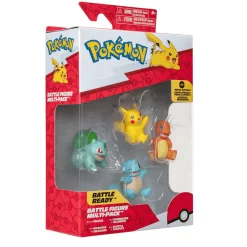 Pokemon Pack 4 Kanto Figuras Acción