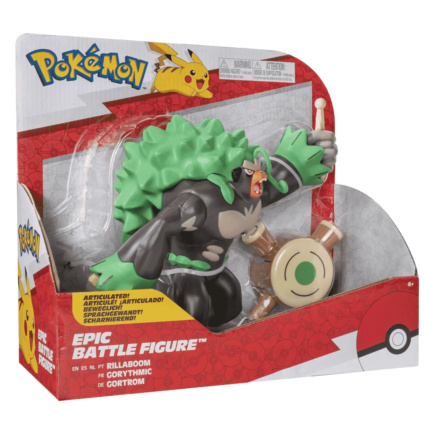 Pokémon Figura Epic Rillaboom 30 cm
