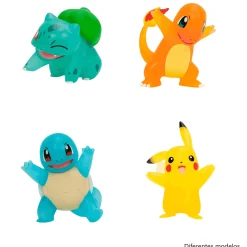 Pokémon Figura Traslúcida 8 cm Diferentes Modelos