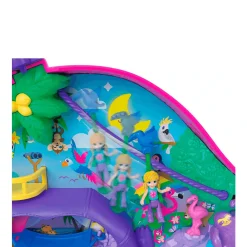 Polly Pocket Cofre Familia De Perezosos Mattel