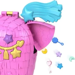 POLLY POLSTOCK PARTILANDIA DE UNICORNIOS Conjunto de juego - Juguete de Polly Pocket