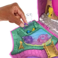 POLLY POLSTOCK PARTILANDIA DE UNICORNIOS Conjunto de juego - Juguete de Polly Pocket