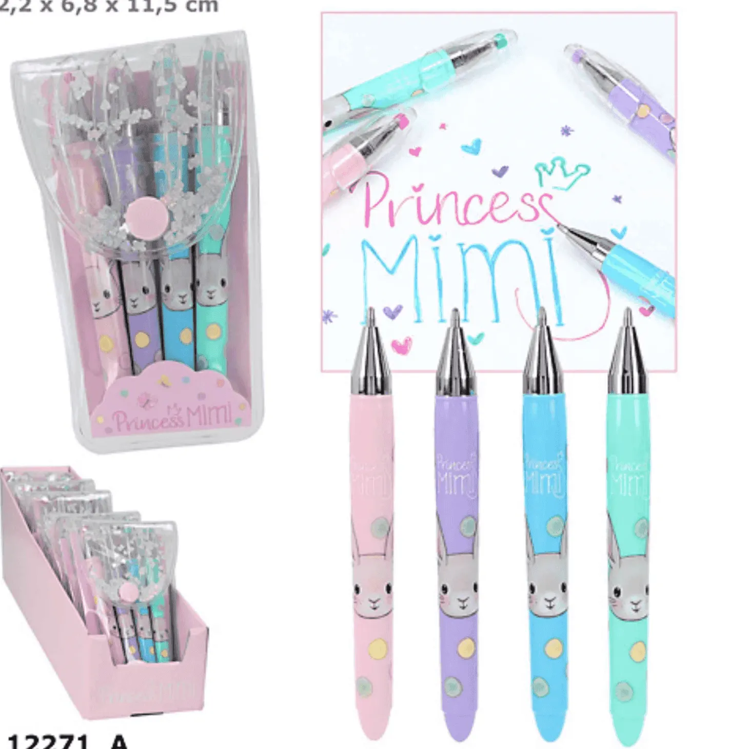 Princess Mimi Set Boligrafos De Gel