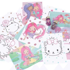 Princess Mimi Set Creativo Pegamento de Purpurina