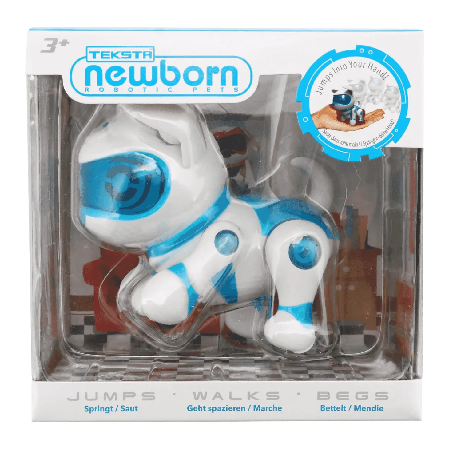 Puppy Newborn Jumping mascota electrónica.