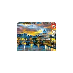 Puzzle 1500 Basilica De San Pedro Y Puente De S
