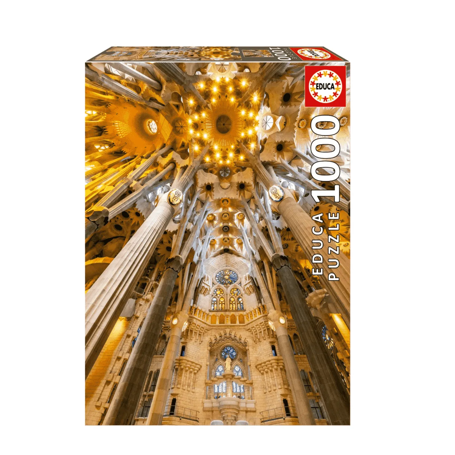 Puzzle 1000 Interior De La Sagrada Familia