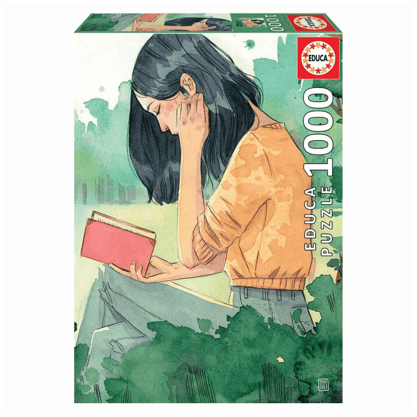 Puzzle 1000 La Lectora Esther Gili