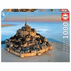 Puzzle 1000 piezas Mont Saint Michel Desde el Aire