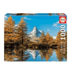 Puzzle 1000 piezas Monte Cervino En Otoño
