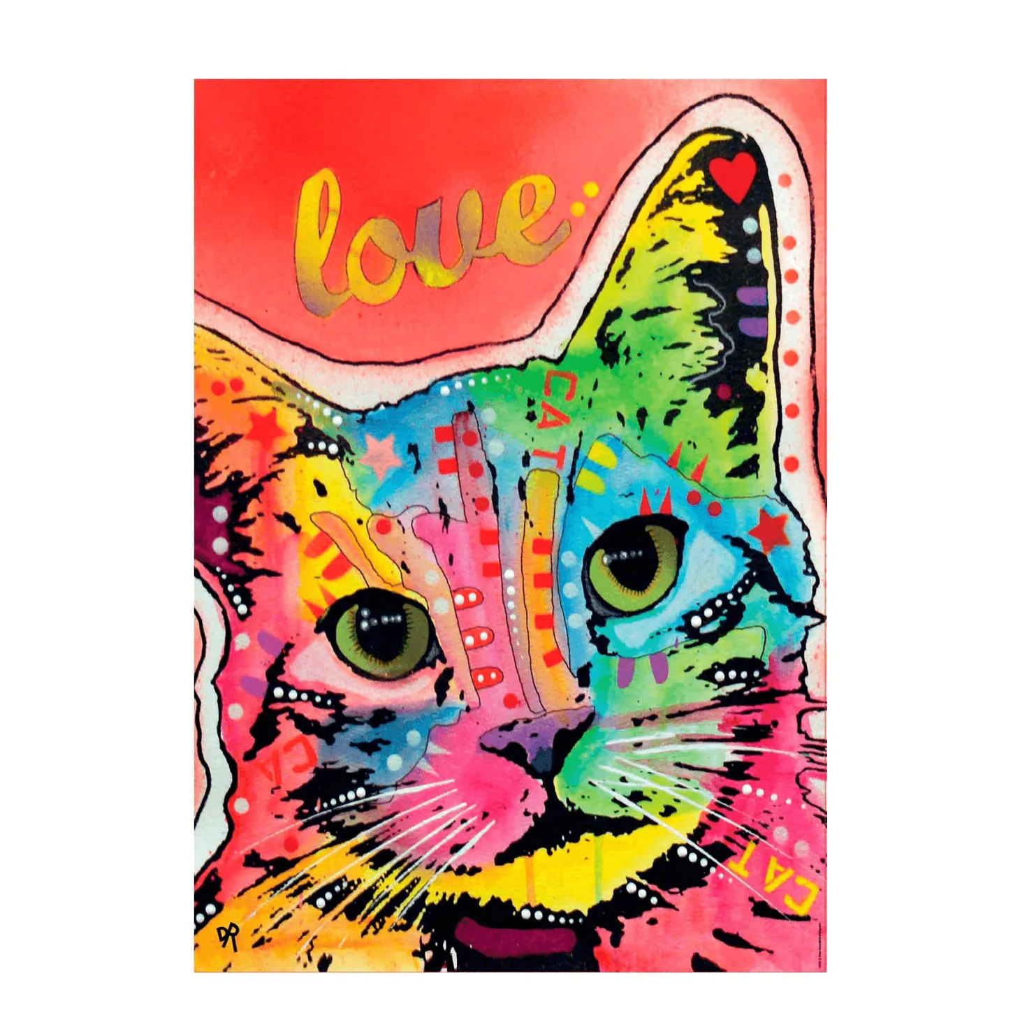 Puzzle 1000 Tilt Cat Love, Dean Russo