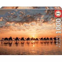 Puzzle Atardecer Dorado En Cable Beach Australia 1000 Piezas