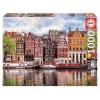Puzzle Casas Danzantes Ámsterdam 1000 Piezas