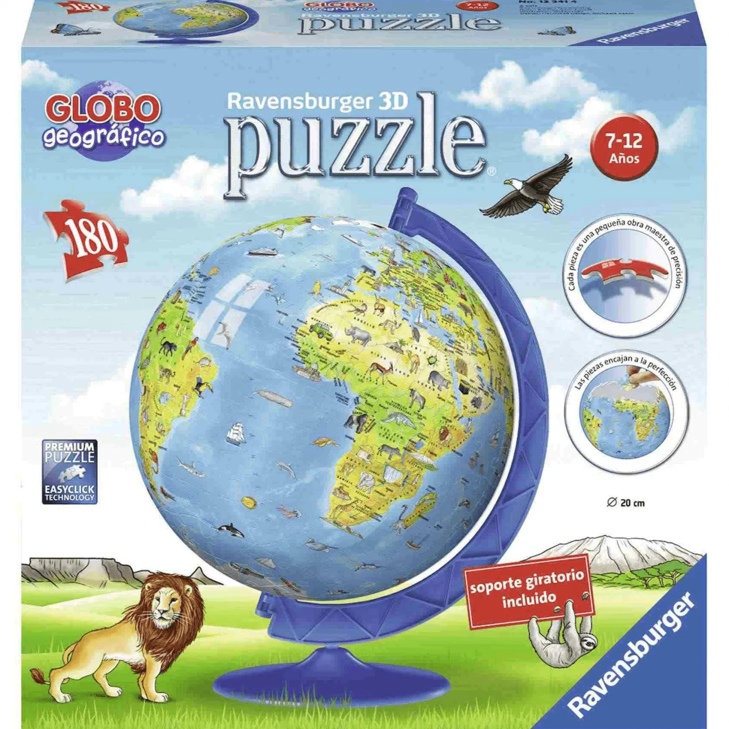 Puzzle 3D Globo Infantil