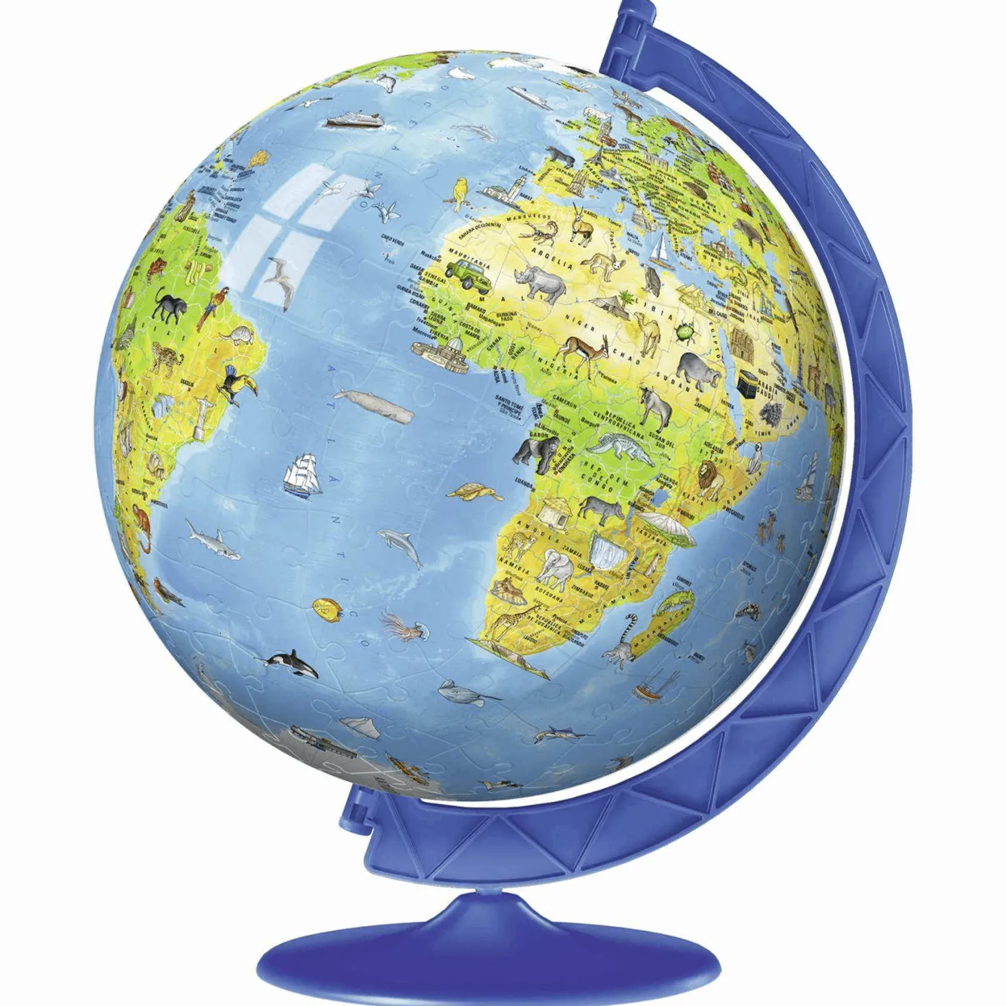Puzzle 3D Globo Infantil