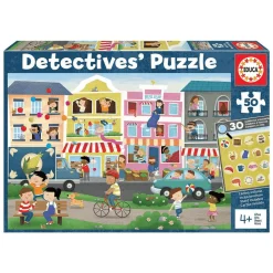 Puzzle Detectives Ciudad 50 Piezas