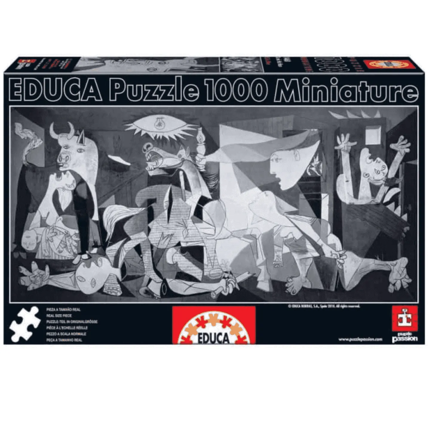 Puzzle Guernica Picasso Miniatura 1000 Piezas