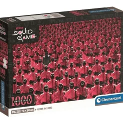 Puzzle Impossible El Juego del Calamar Clementoni 1000 Piezas | Reto Visual para Fans | Desde 14 Año