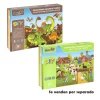 Puzzle Magnético Educativo Granja o Dinosaurios