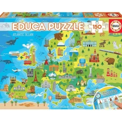 Puzzle Mapa Europa 150 Piezas