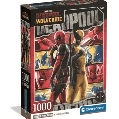 Puzzle Marvel Deadpool Clementoni 1000 Piezas | Humor, Acción y Rompecabezas | Desde 12 Años